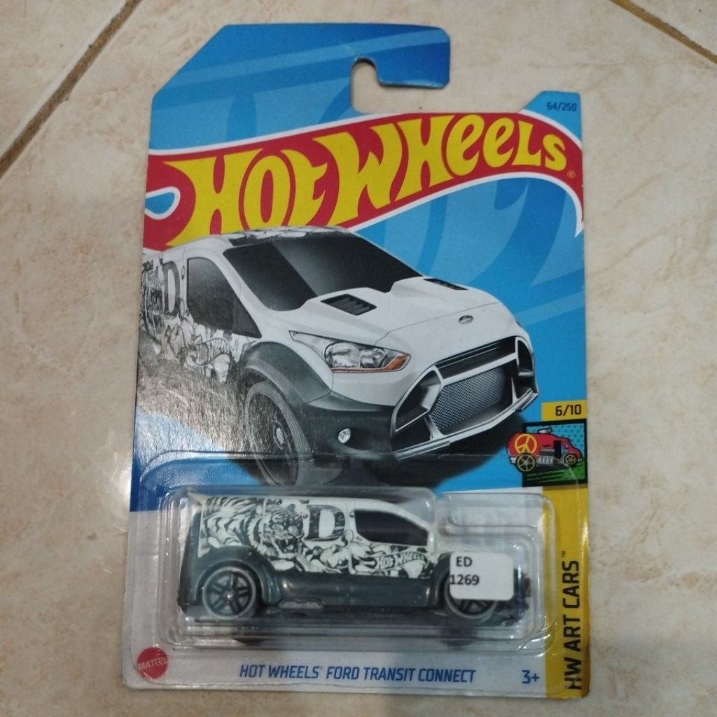 Hotwheels Ford Transit Connect HW Art Cars
