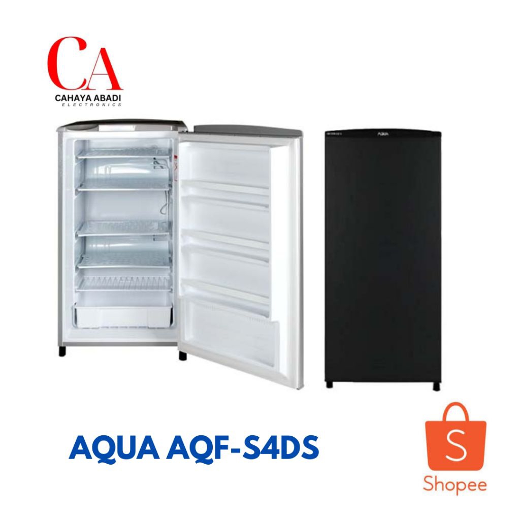 AQUA freezer 4 rak AQFS4DS AQF-S4DS AQFS 4 DS