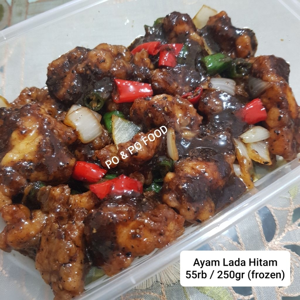 

Ayam Lada Hitam 250gr frozen | Chicken Black Pepper | Lauk Beku Homemade Sayur Masakan Rumahan