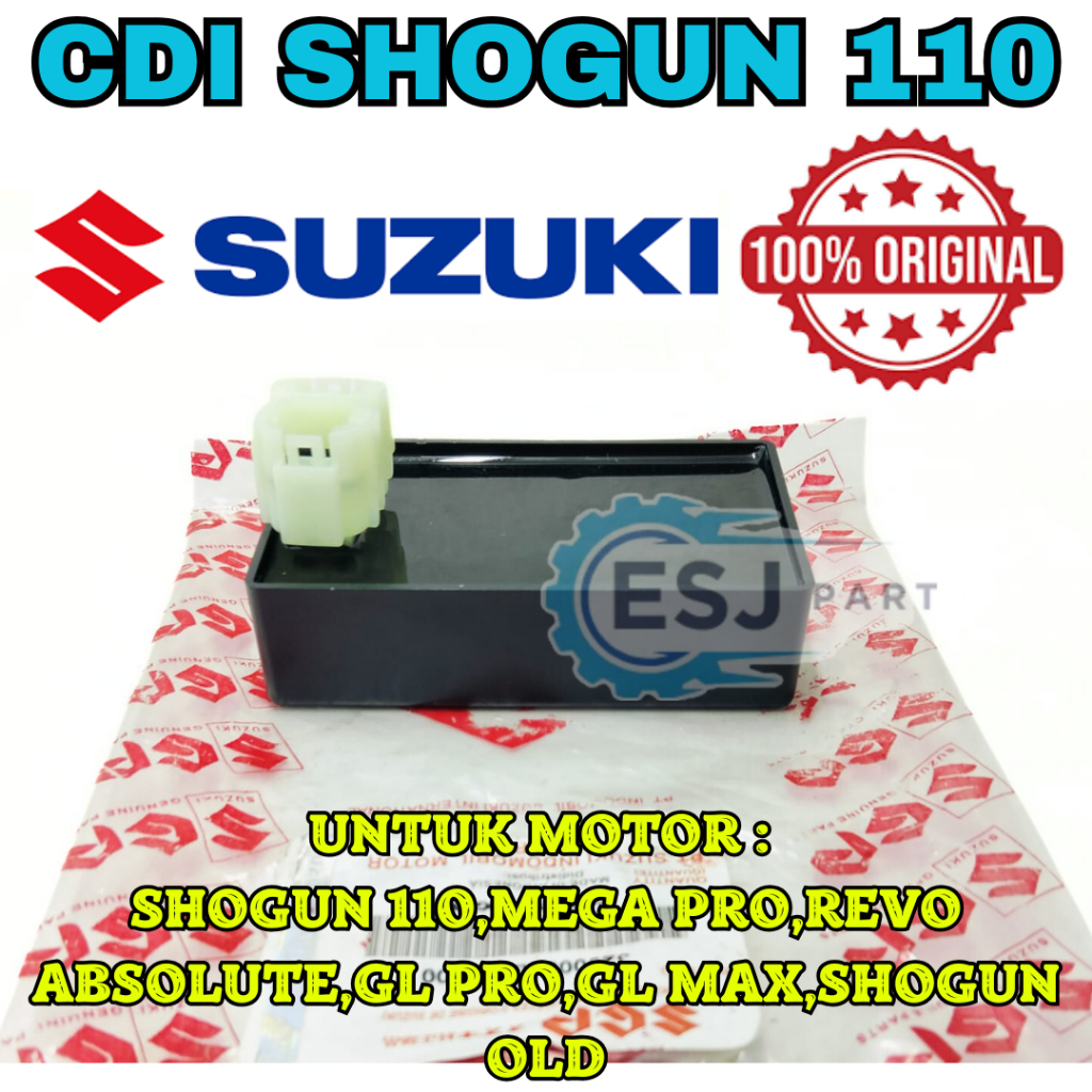 ORIGINAL ASLI CDI SHOGUN 110 ASLI Suzuki Shogun 110 Kebo (Shogun 110 R) BERKUALITAS ASLI 100% ORI  .