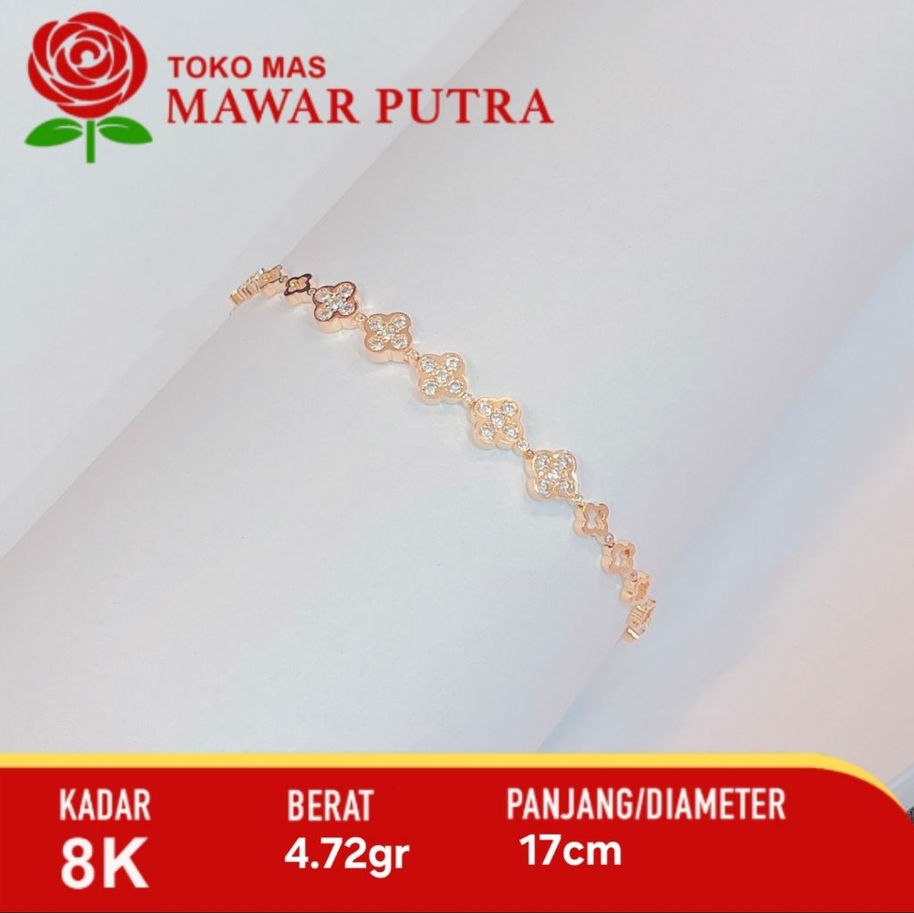 Gelang serut Vanclef variasi UBS 8K