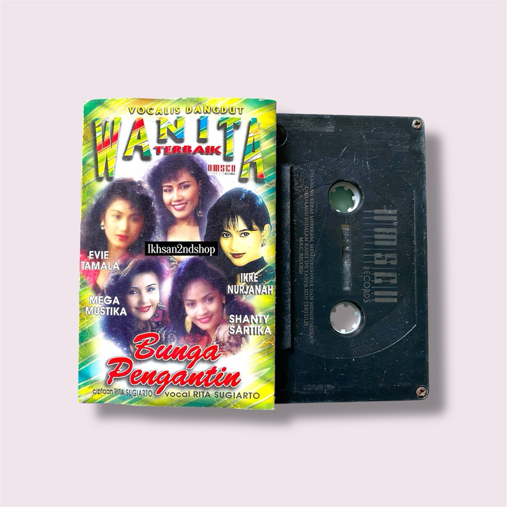Kaset Pita Vocalis Dangdut Wanita Terbaik MSC Records