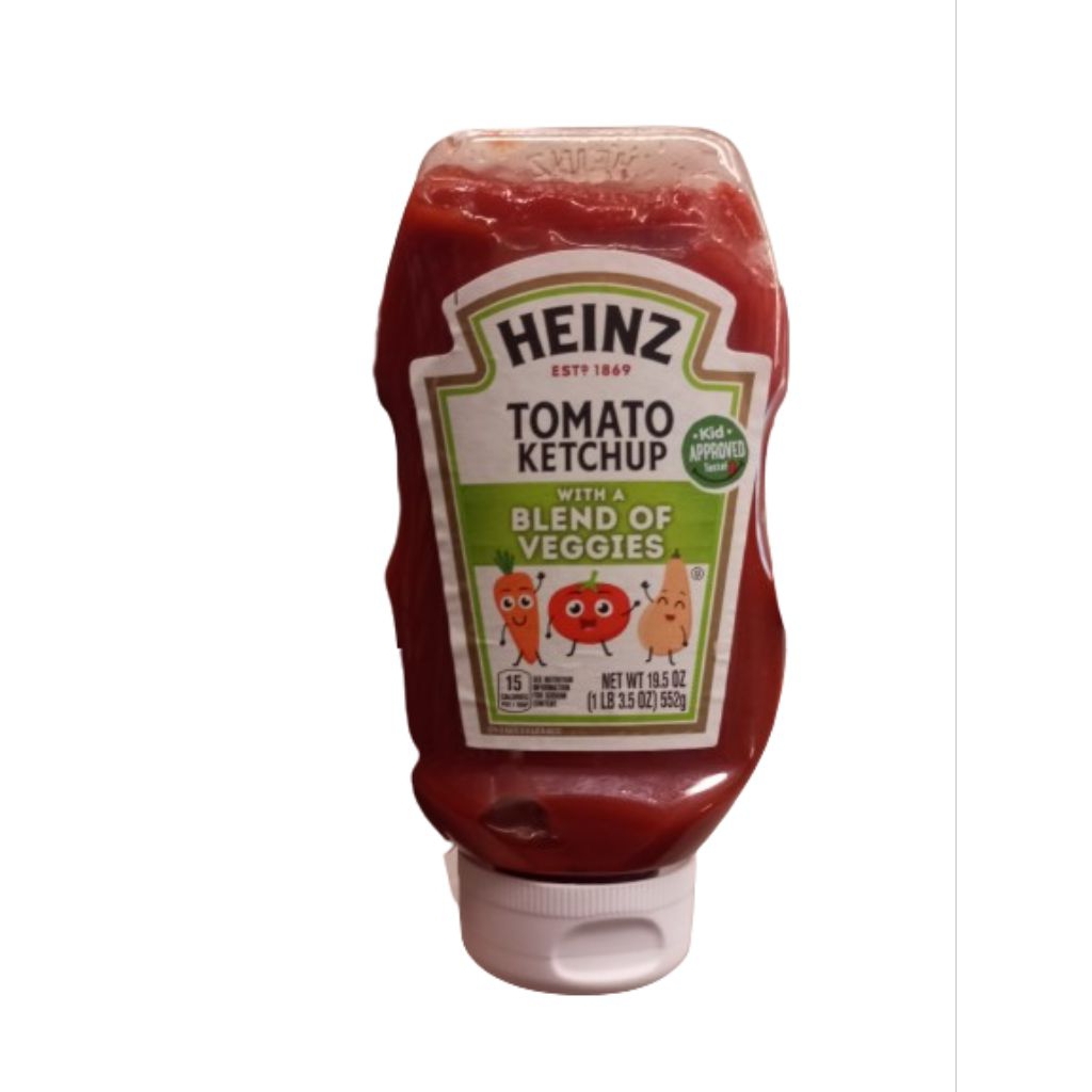 

HEINZ TOMATO KETCHUP VEGGIES 19.5 OZ