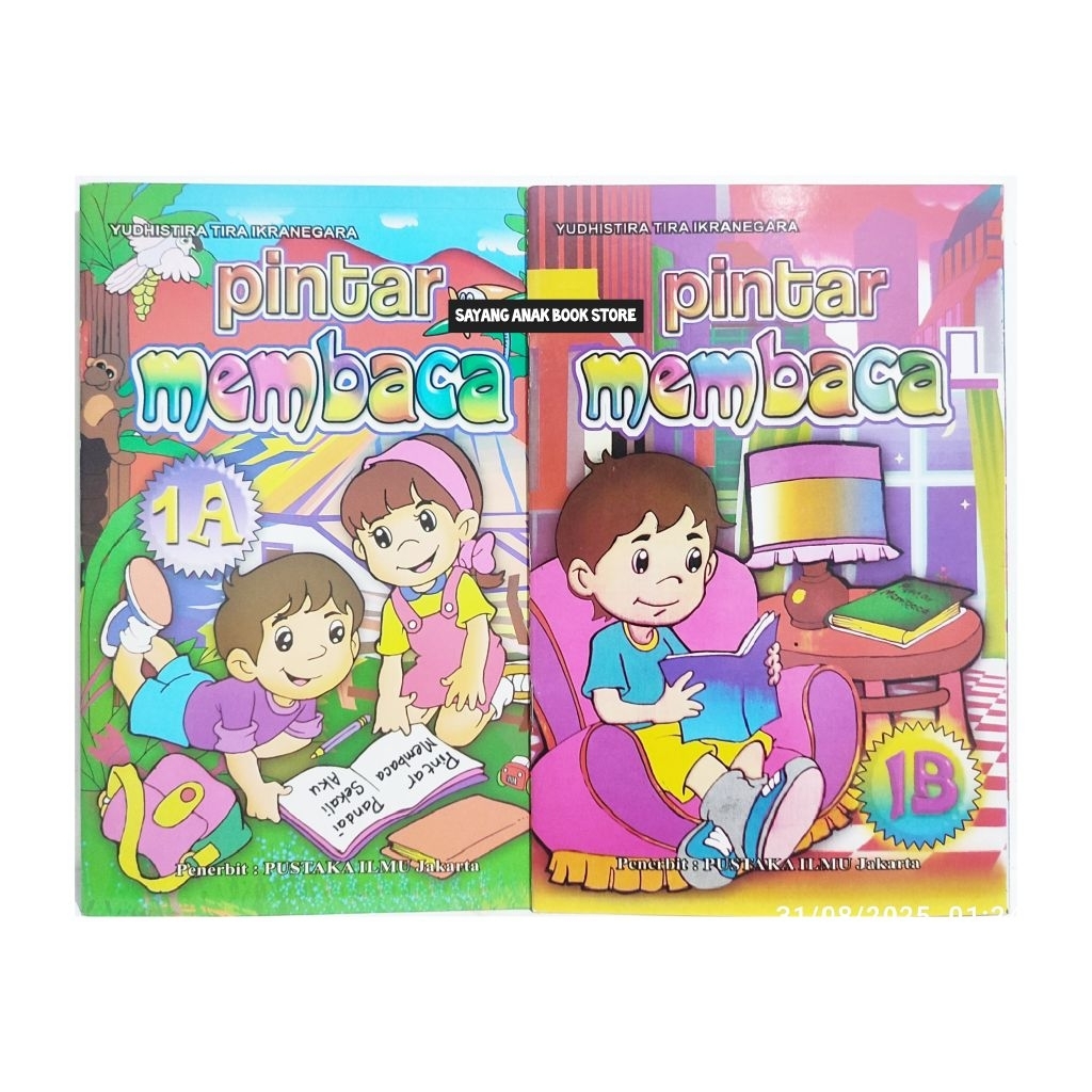 Buku Pintar Membaca 1a & 1b 32 Halaman Untuk Anak Tk Sd Kelas 1