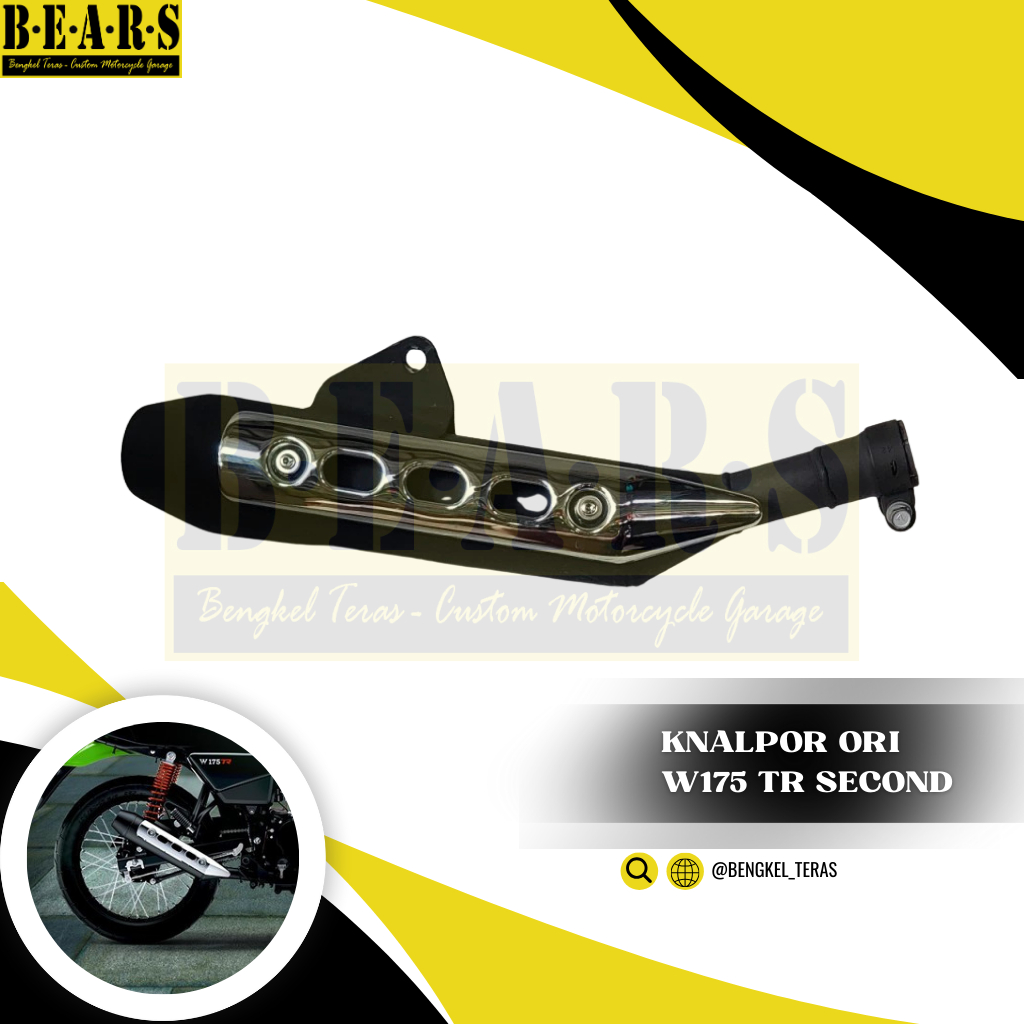 Knalpot Original W175 TR Motorcycle