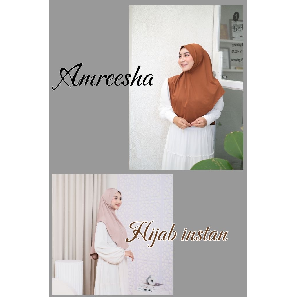 Hijab instan Khimar Dagu | Hijab instan syar'i | Hijab dagu malay | jilbab instan dagu malay