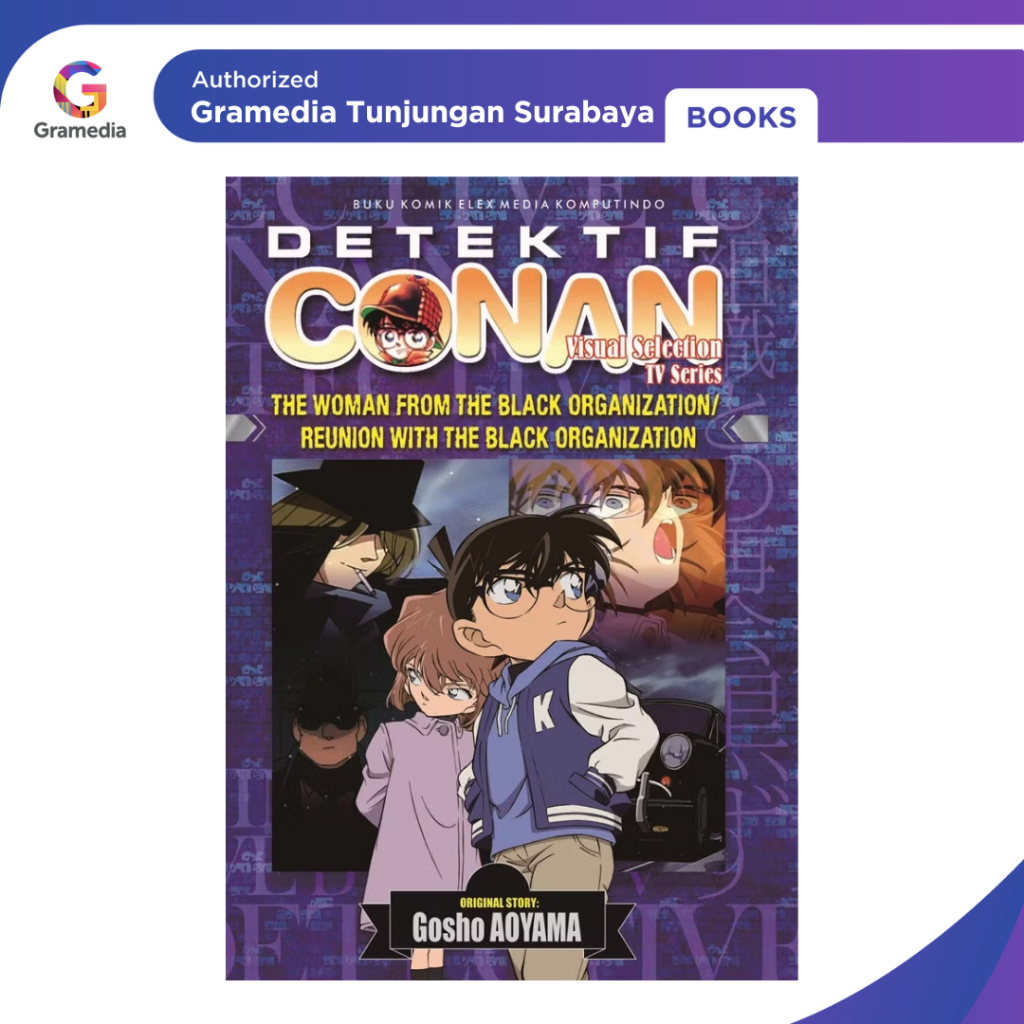 Gramedia Tunjungan : Detective Conan: The Woman from the Black Organization