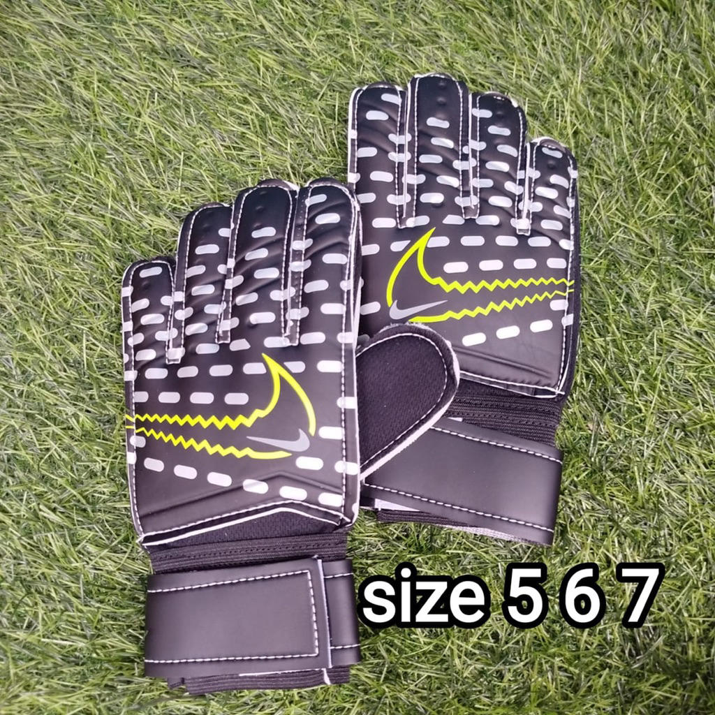 sarung tangan kiper tulang anak fingersave ukuran 5 6 7 || sarung tangan kiper anak tulang premium