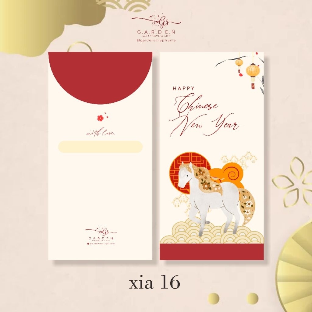 

[XIA SERIES] PART 2 • CUSTOM NAMA Amplop Imlek / Amplop Angpao Imlek / Amplop Tahun Baru Imlek / Amplop Tahun Baru Cina / Chinese New Year Envelope / Imlek Envelope