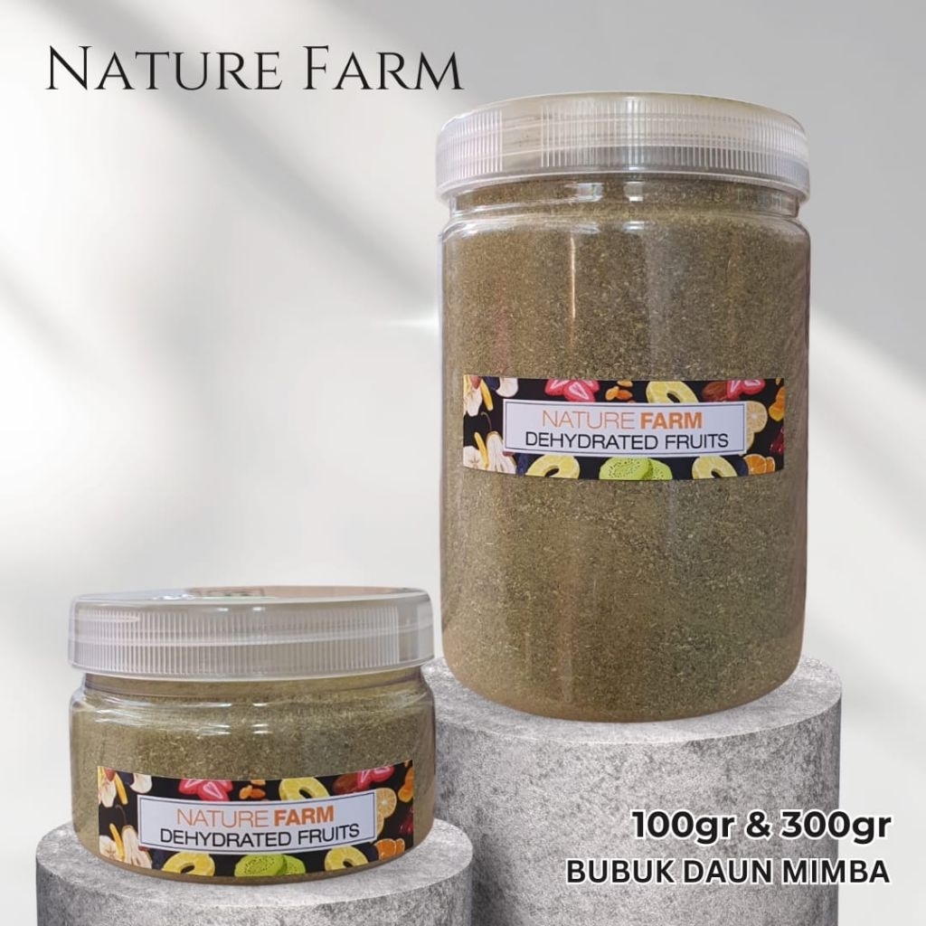 

Nature Farm Premium Bubuk Daun Mimba Murni / Neem Leaves Powder