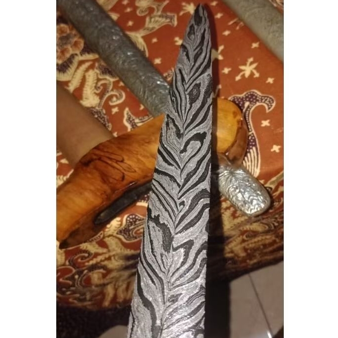 TombakBiring Iras / TombakBiring Drajit / TombakPusaka Biring Pamor Miring / Pamor Triwarna Bilah Be