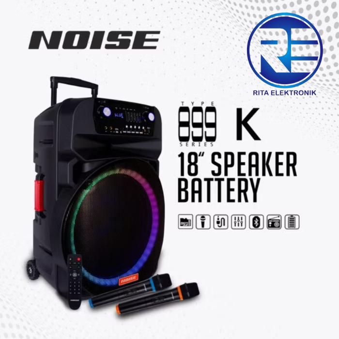 Noise Speaker Portable Ukuran 18" NS-899 K