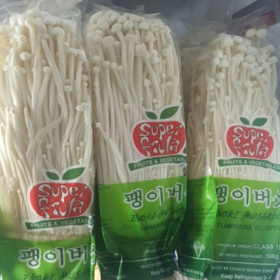 

Jamur Enoki 100gr (isi 3pcs)