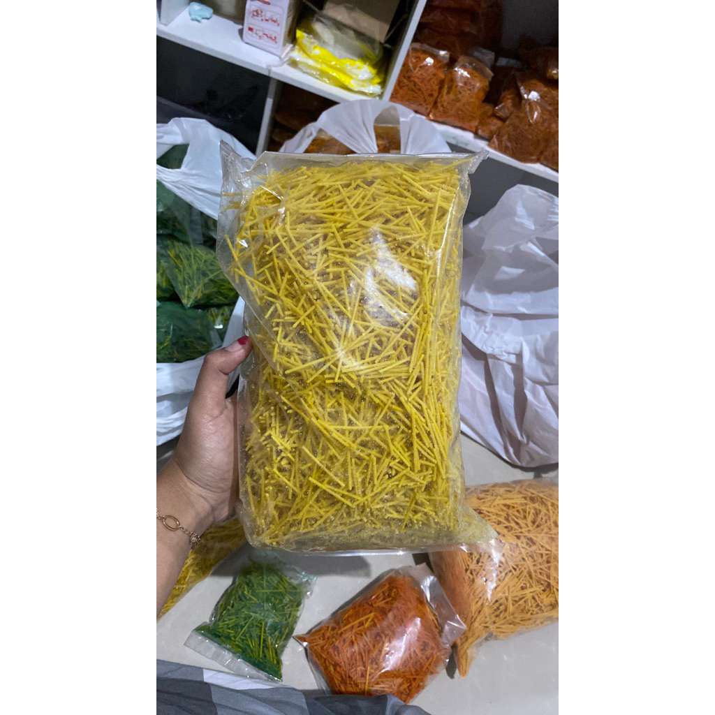 

Mie Lidi Remukan Enak Rasa Original 500gram/Makanan Ringan/Cemilan Snack