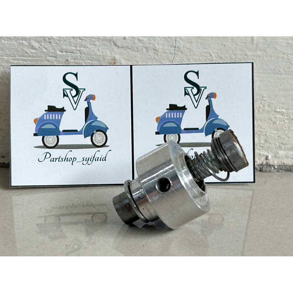 Emulator shock depan untuk memperlambat suspensi motor bebek dan matic