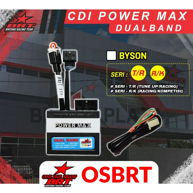 CDI BRT POWERMAX HYPERBAND DUALBAND Yamaha BYSON Karbu Karburator