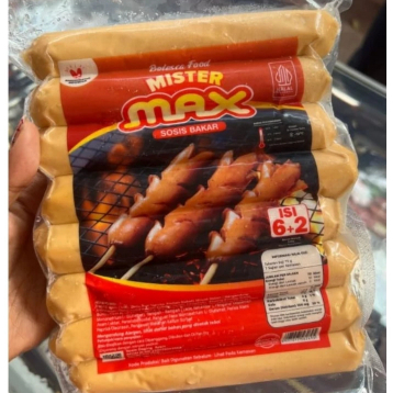 

Sosis Bakar Mister Max Isi 8pcs