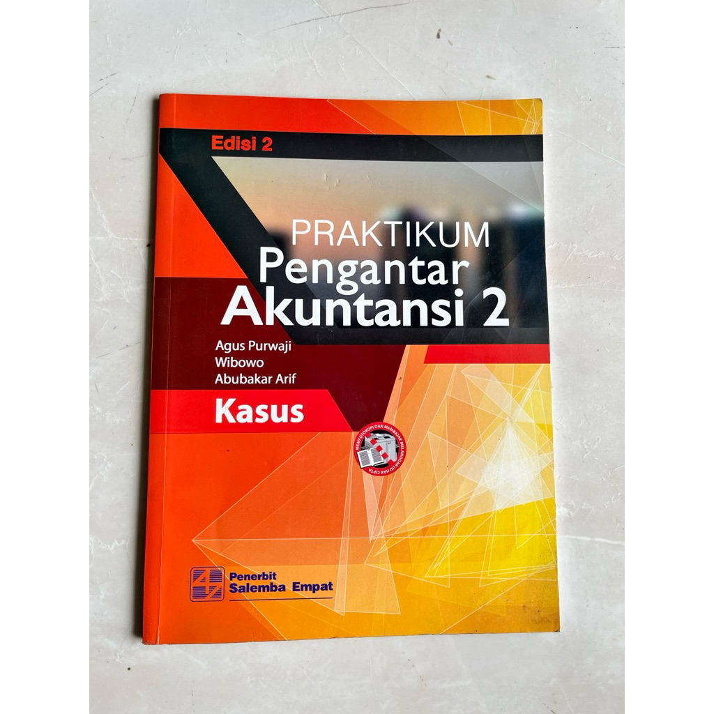 (preloved) Praktikum Pengantar Akuntansi 2 Edisi 2 - Kasus