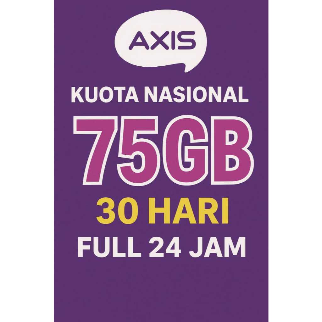 VOUCER PAKET DATA AXIS INTERNET PROMO