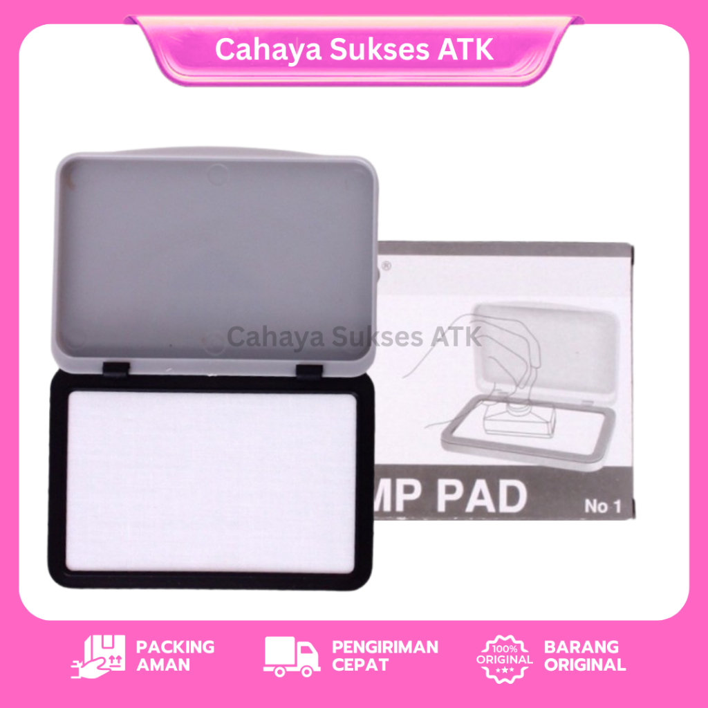 

Kenko Stamp Pad No. 1 – Bak Tinta / Bantalan Stempel Sedang