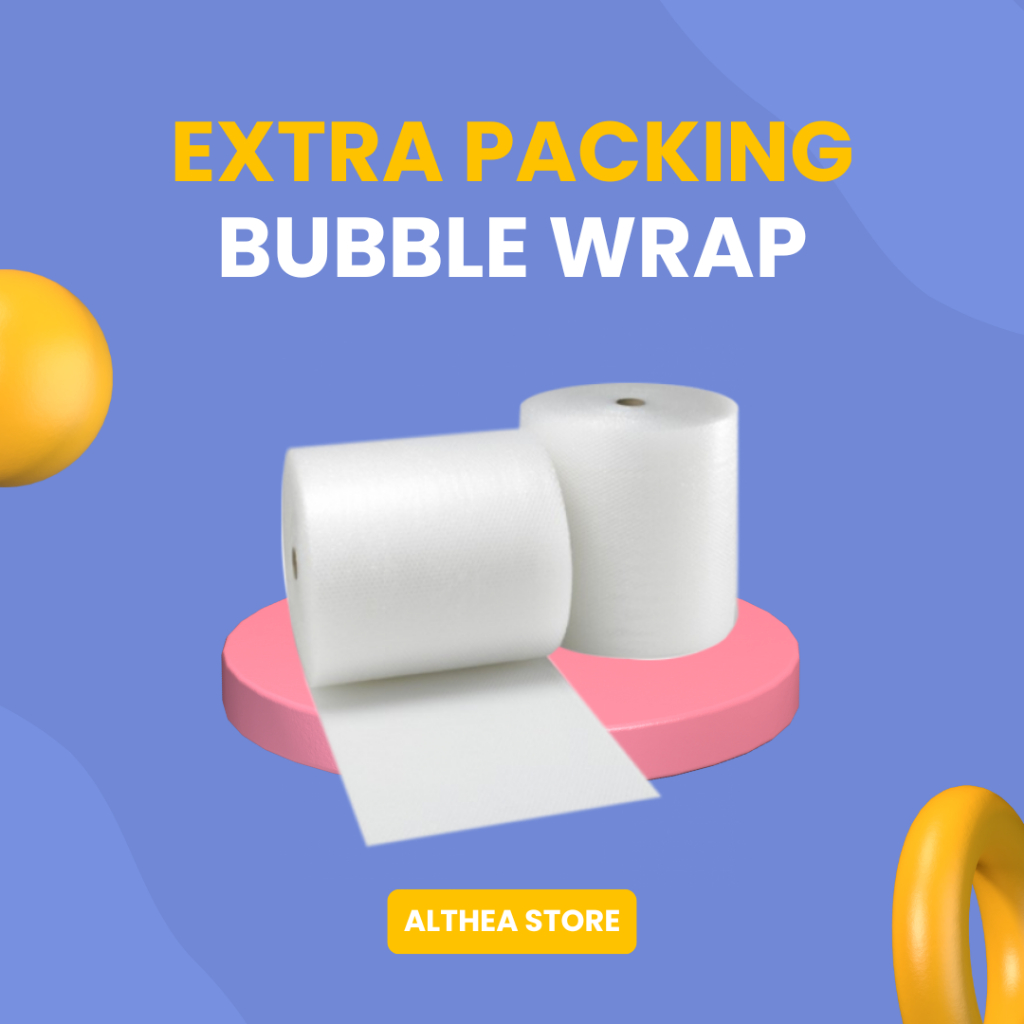 

EXTRA BUBBLE WRAP UNTUK PACKING MAKANAN LEBIH AMAN