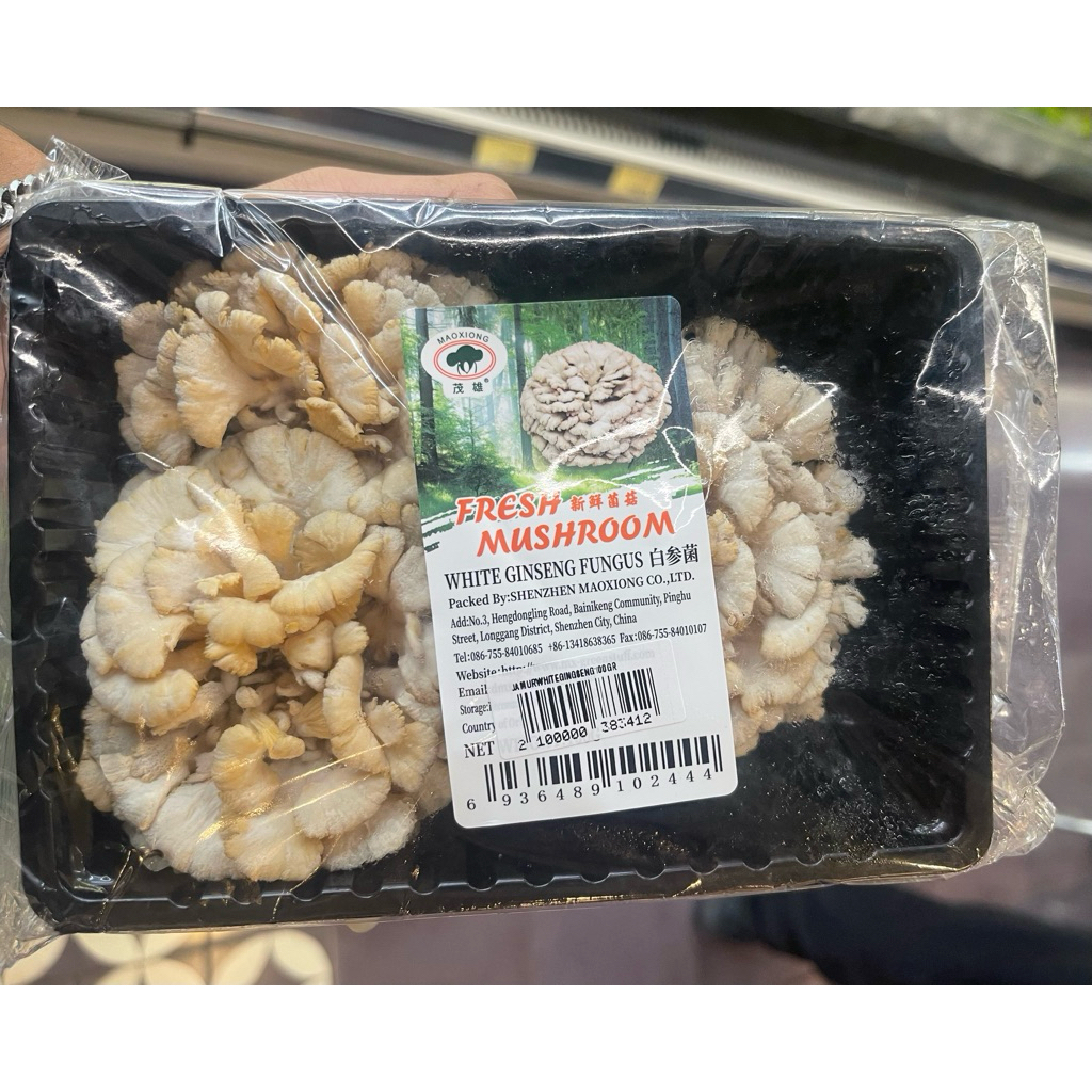 

Jamur White Gingseng / Jamur Mushroom Gingseng Fungus / Pack