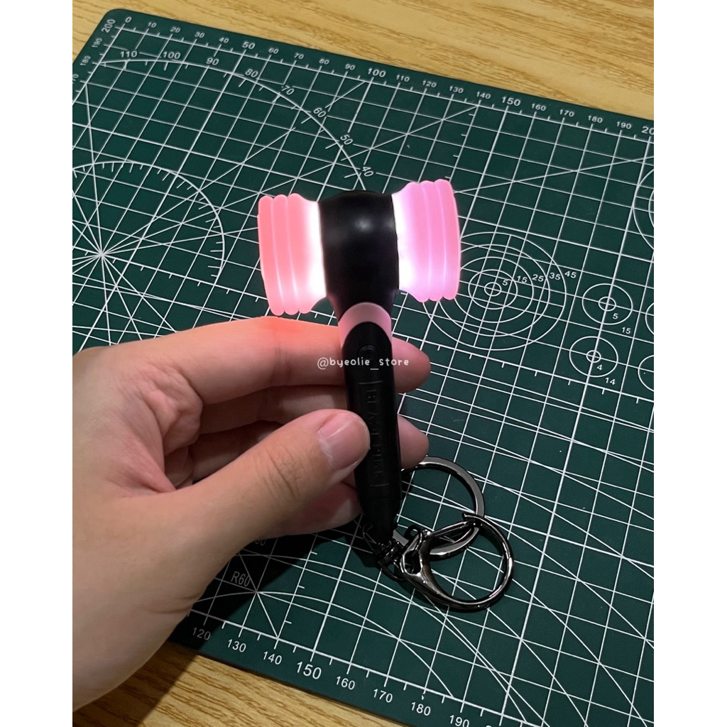 Blackpink Mini Lightstick Keyring | BLACKPINK JISOO JENNIE LISA ROSE