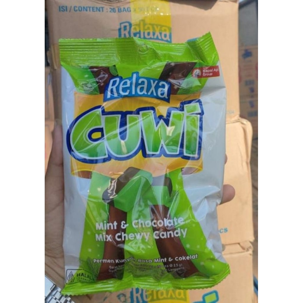 

permen relaxa isi 50pc paket isi 2 bungkus