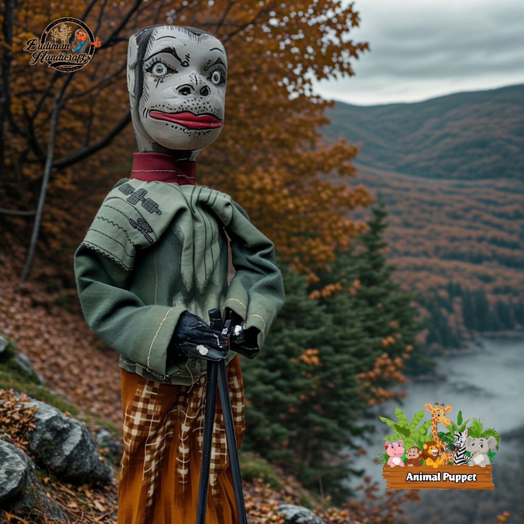 Wayang Golek Binatang Karakter Monyet