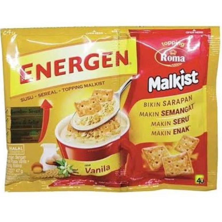 

1 RENCENG - Energen toping malkist 10 pcs