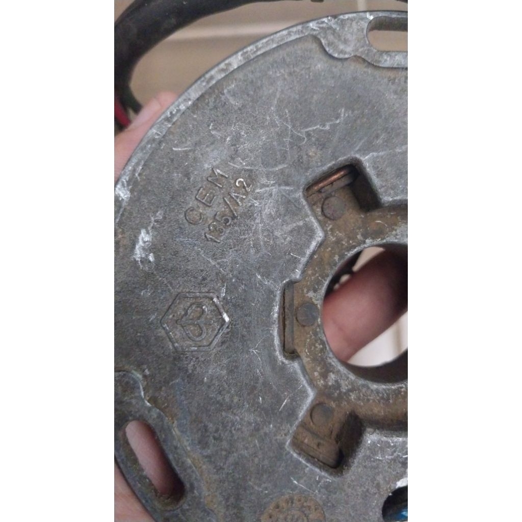 napur set pengapian vespa excel original cem