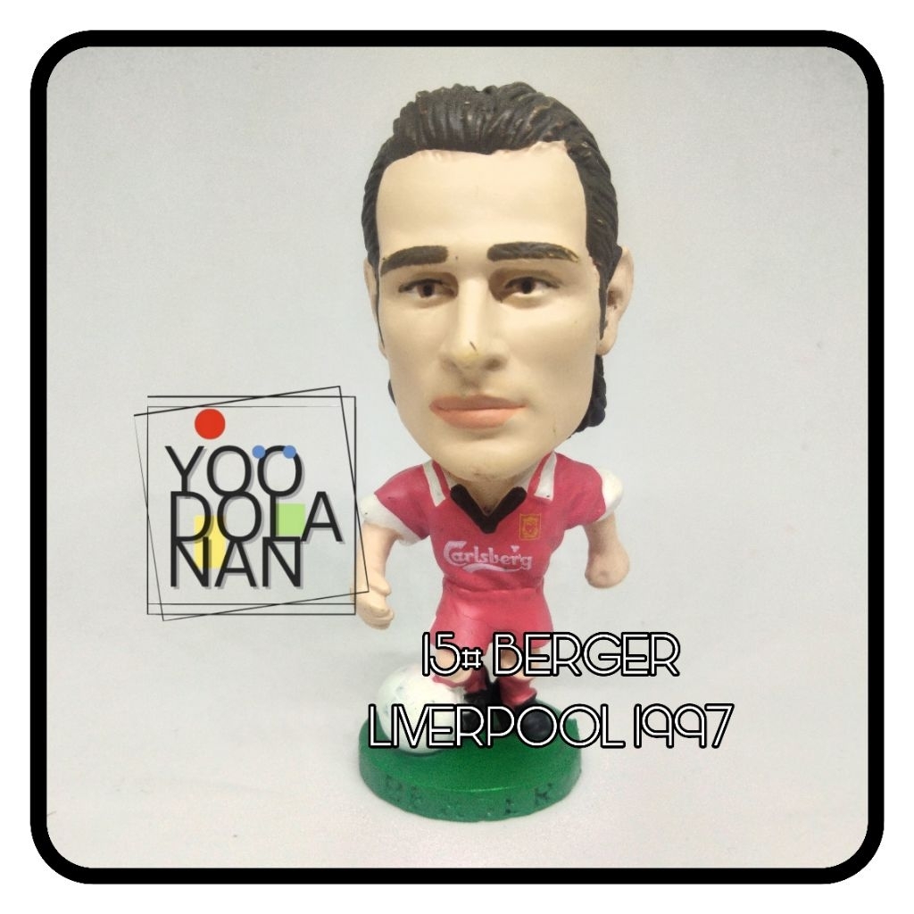 15# BERGER - LIVERPOOL 1997 CORINTHIAN PROSTARS FIGURE PEMAIN BOLA