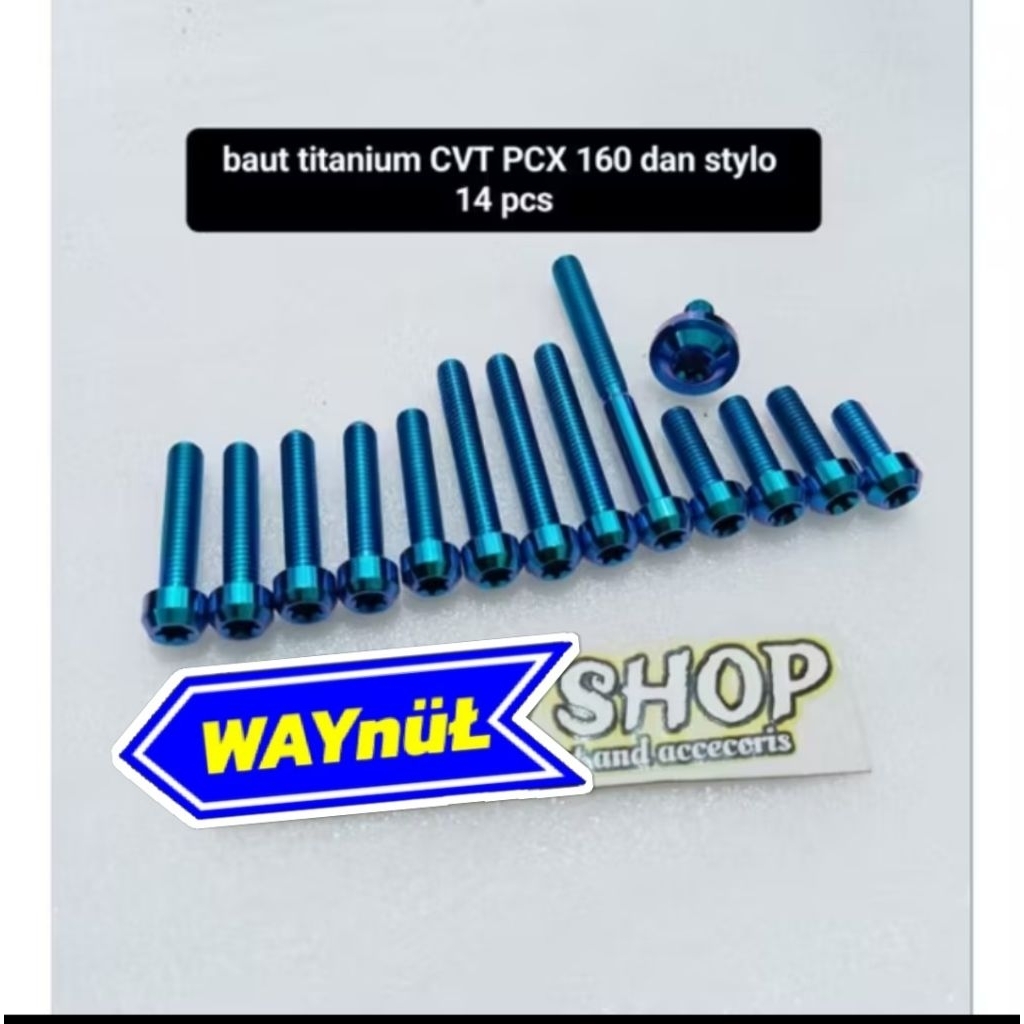 Baut CVT PCX 160 2021 Titanium