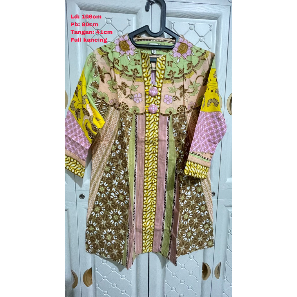 Preloved atasan batik | preloved baju batik
