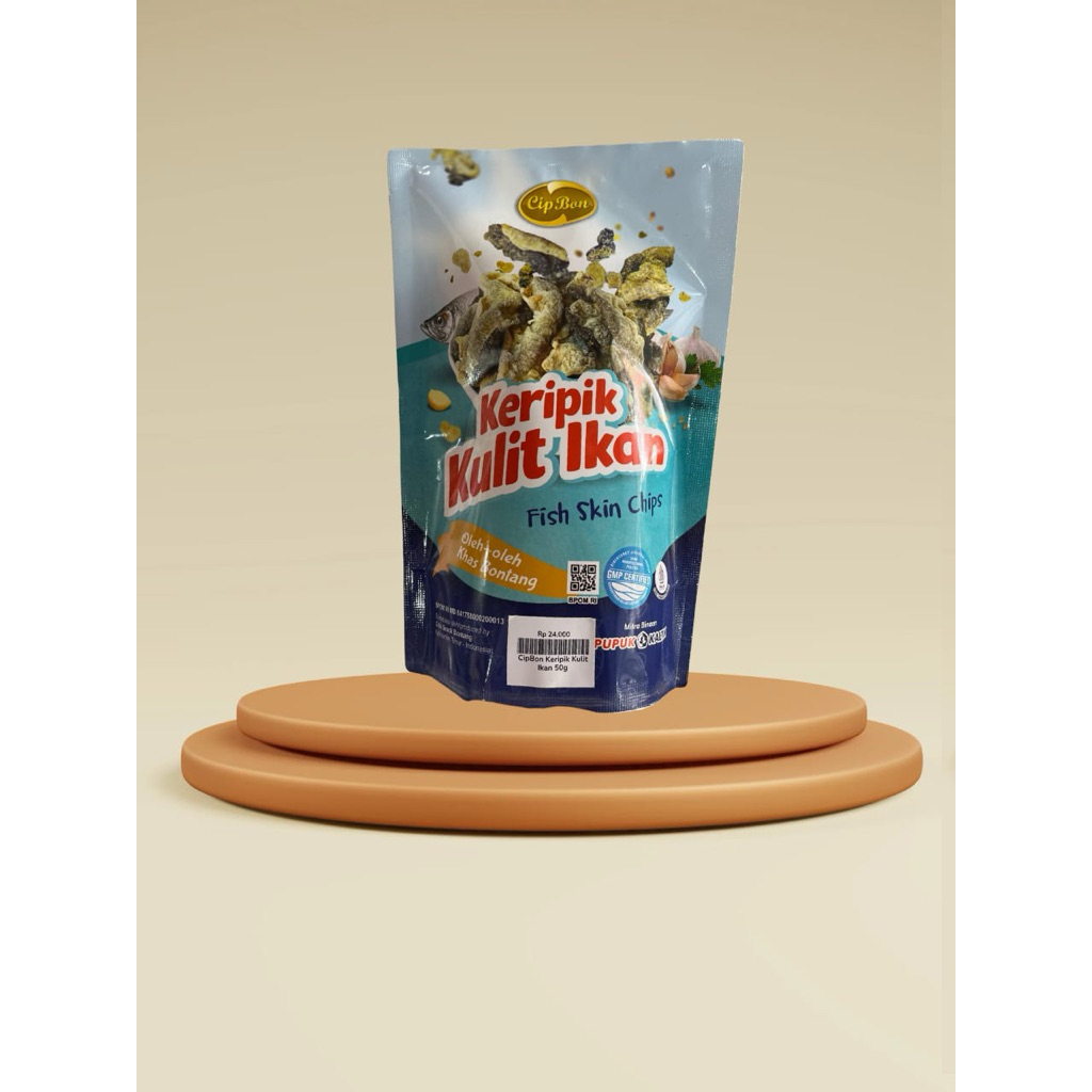 

Keripik Kulit Ikan Crispy 50gr – Fish Skin Chips Gurih Renyah