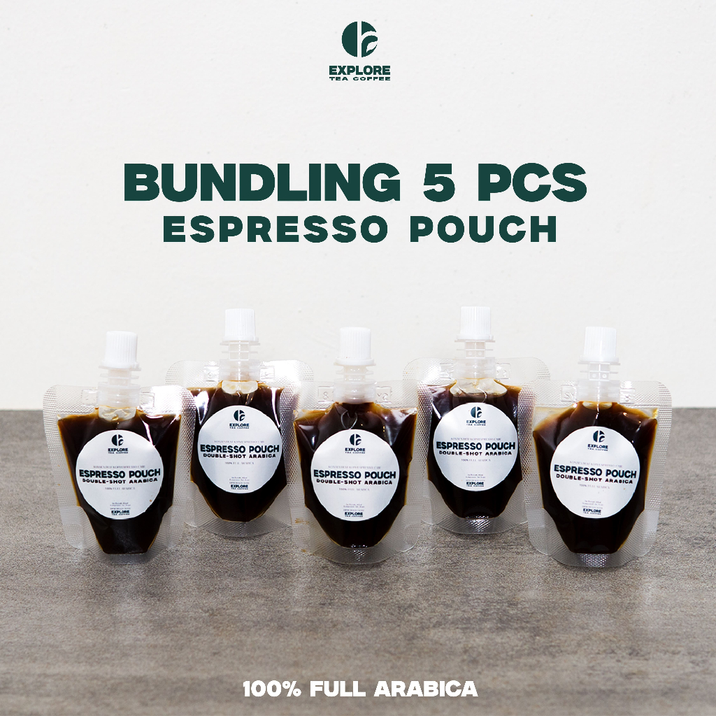 

Espresso Pouch Kopi Konsentrat Full Kopi Arabica