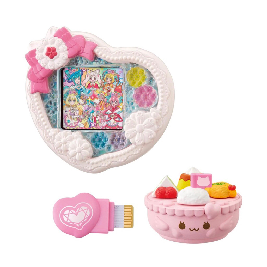 Delicious Party Pretty Cure Heart Cure Watch Party Up Ver. Kids Lunch Set tamagotchi jam tangan prin
