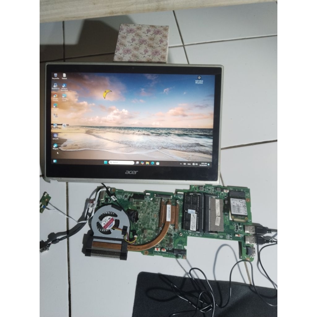 Mobo Motherboard Mainboard Normal Laptop Toshiba Satellite P55W P55