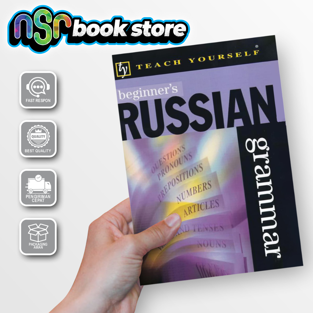 

Buku belajar Teach Yourself Beginner's Russian Grammar Book