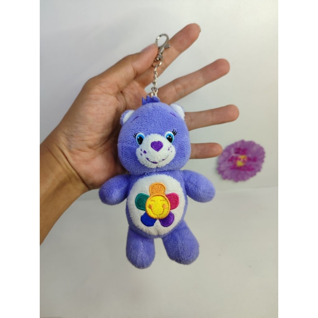 boneka care bear care bears purple mini keychain original
