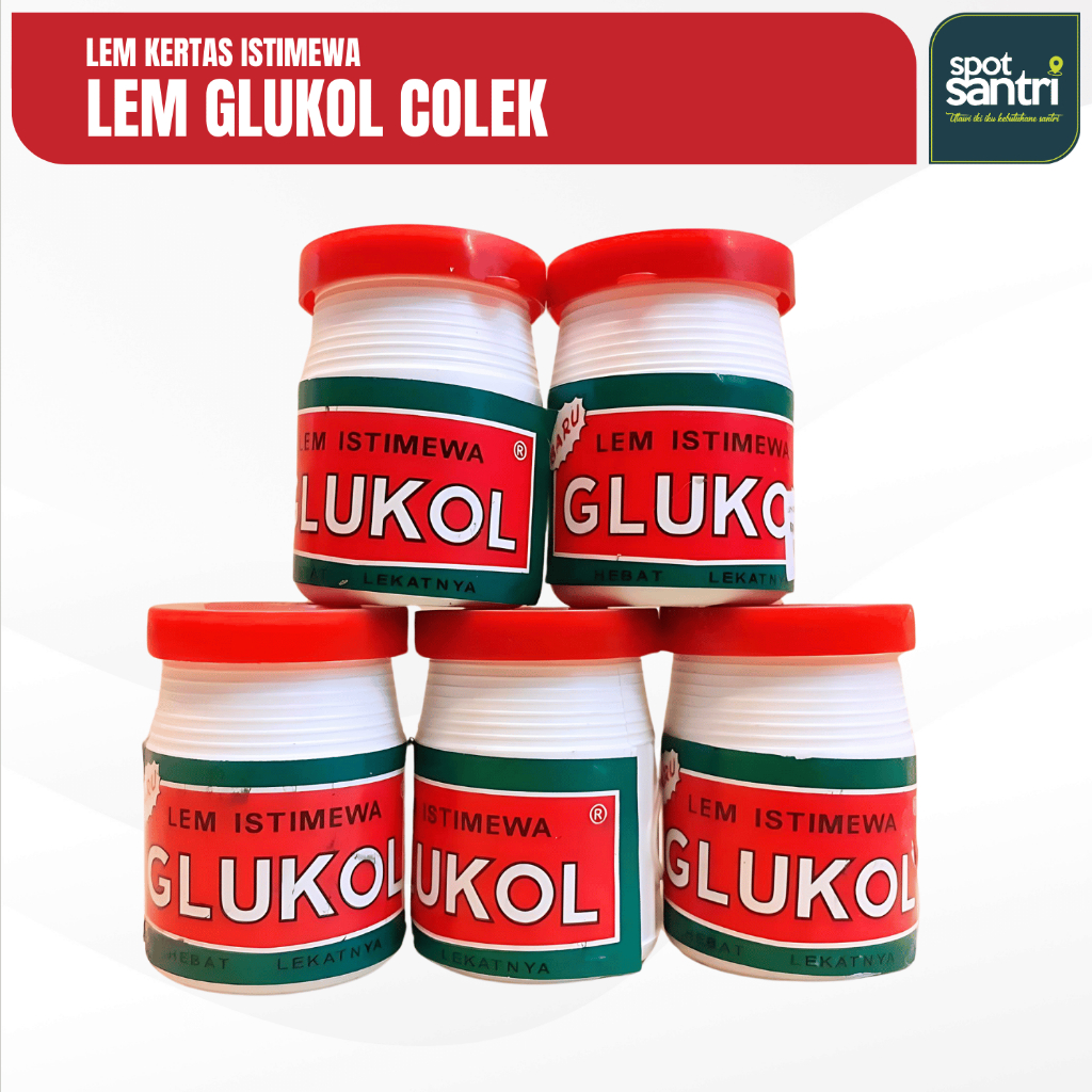 

Lem Glukol Istimewa Liquid Glue | Lem Kertas Colek | Kecil-Tanggung-Besar [PCS]