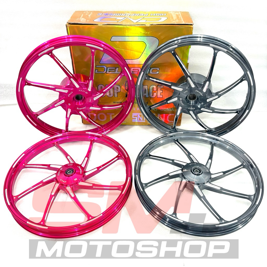 Velg Dnd DELKEVIC M8 RING 17 Front 17x140& Rear 17x160 Motor Beat/Scoopy/Genio/Vario110/Vario 125 15