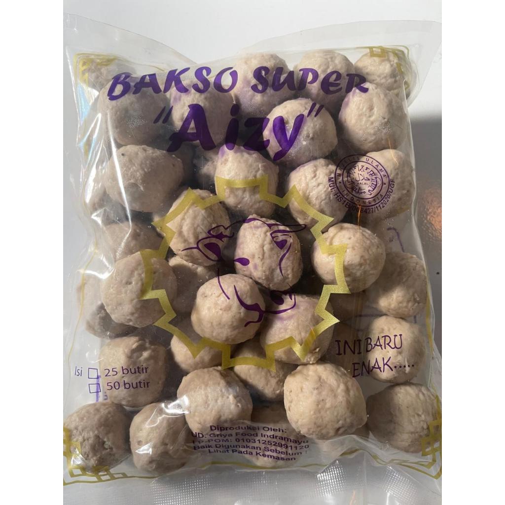 

Bakso Super Aiy Baso Daging Ekonomis Isi 50 Butir Rasa Gurih & Bumbu Khas Food Makanan Pedas Instan Enak Bergizi