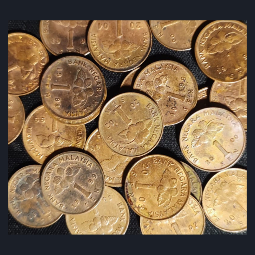 Koin Kuno Malaysia 1 Sen | VF