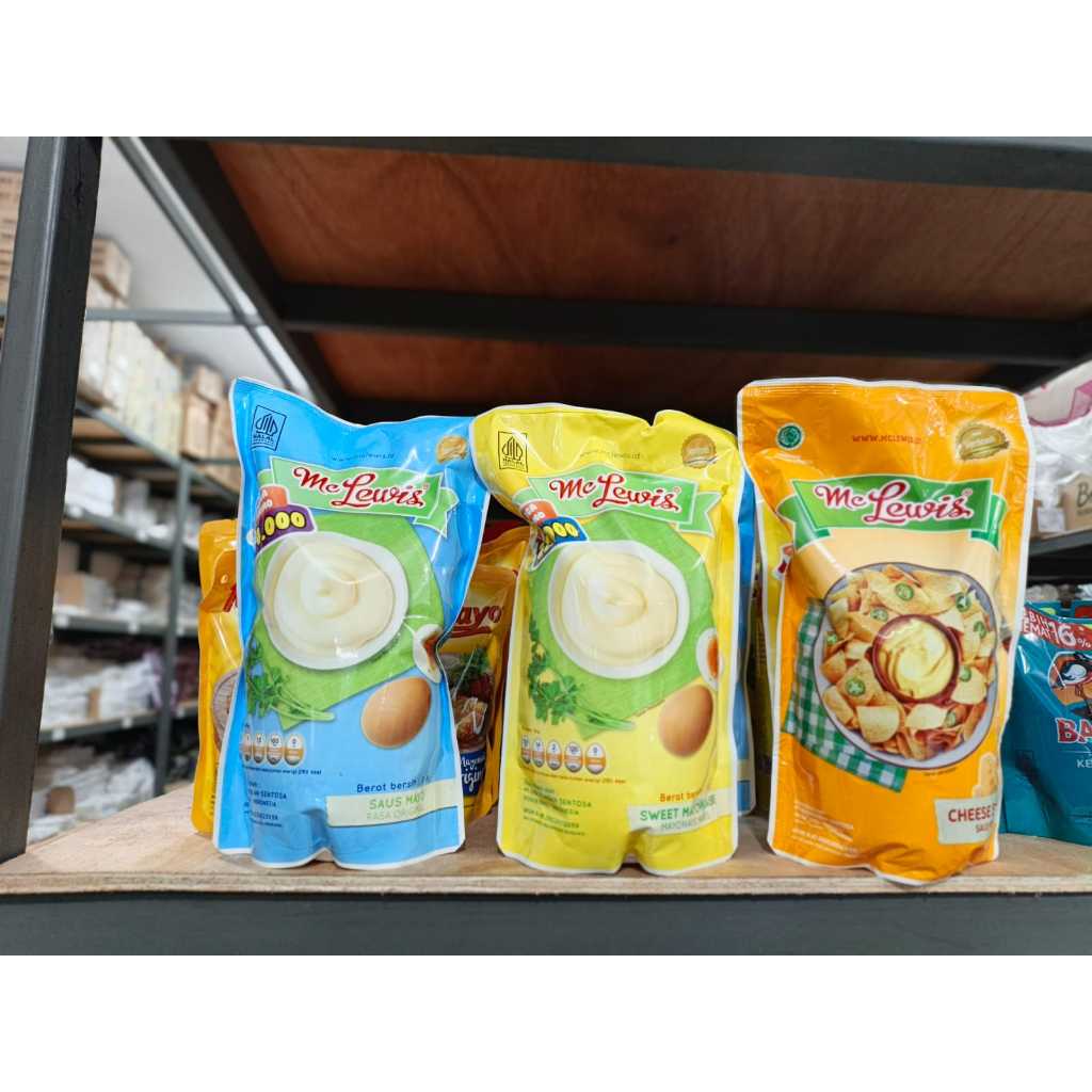 

MCLEWIS Saus Mayo dan Saus Keju