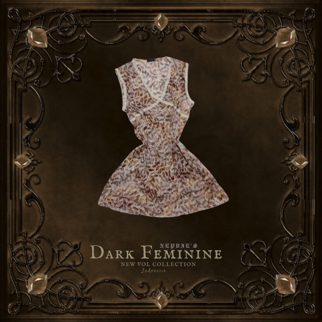 Vol 4 | Dark Feminine | Goth | Grunge | Atasan | Dress