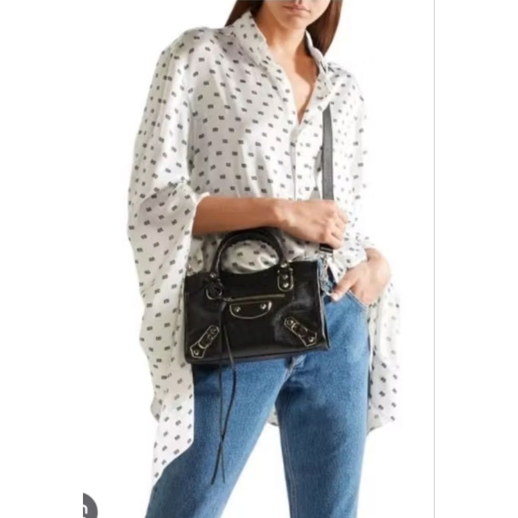 preloved tas warna hitam Balenciaga mini