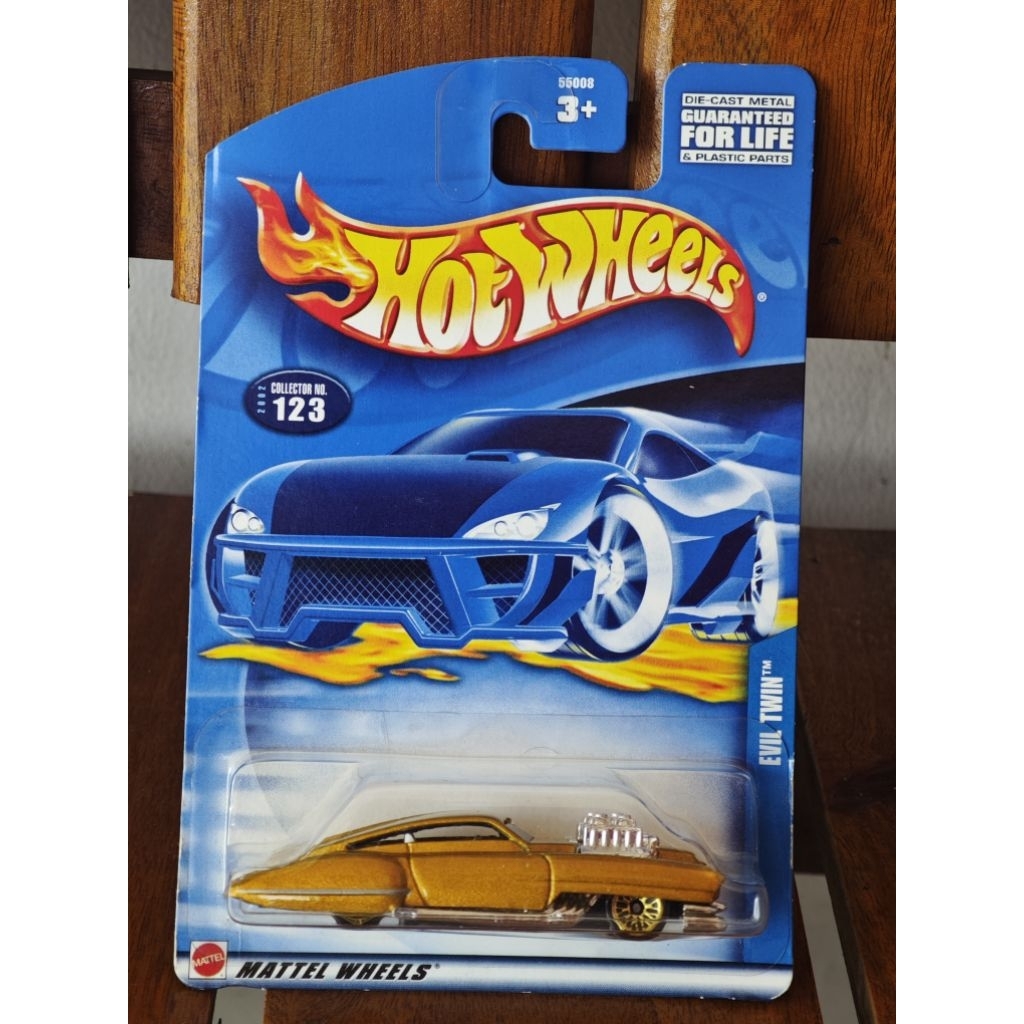 hot wheels blue card evil twin