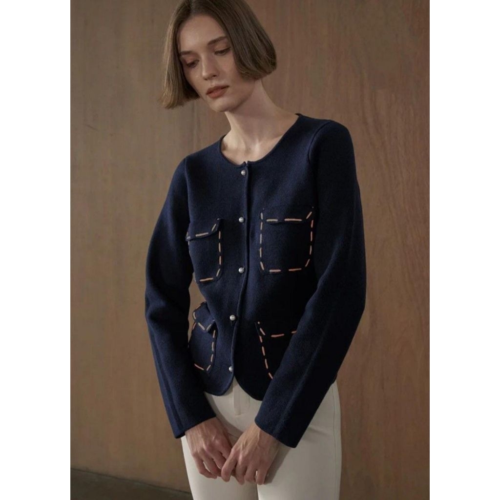 PL Duma Bahia Cardigan Navy
