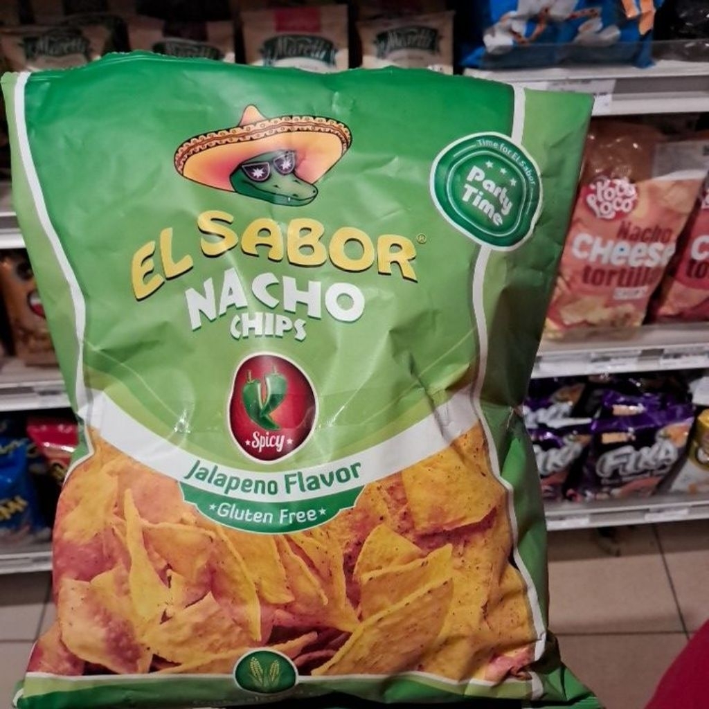 

BUY 1 GET 1 FREE EL SABOR Nacho Chips Jalapeno 225gr